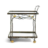 Butterfly Ginkgo Bar Cart