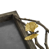 Butterfly Ginkgo Butler Tray Stand