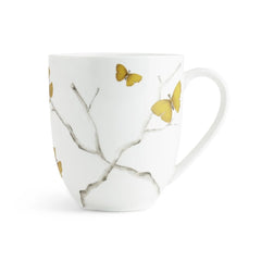Butterfly Ginkgo Gold Dinnerware - Porcelain Mug
