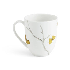 Butterfly Ginkgo Gold Dinnerware - Porcelain Mug