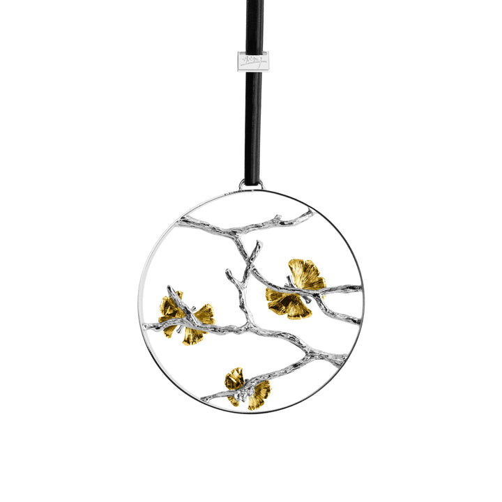 Butterfly Ginkgo Moongate Ornament