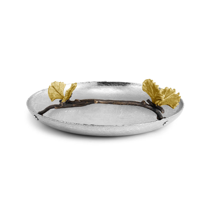 Butterfly Ginkgo Round Platter