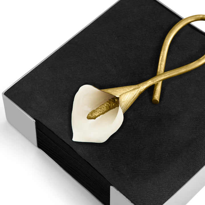 Calla Lily Cocktail Napkin Holder