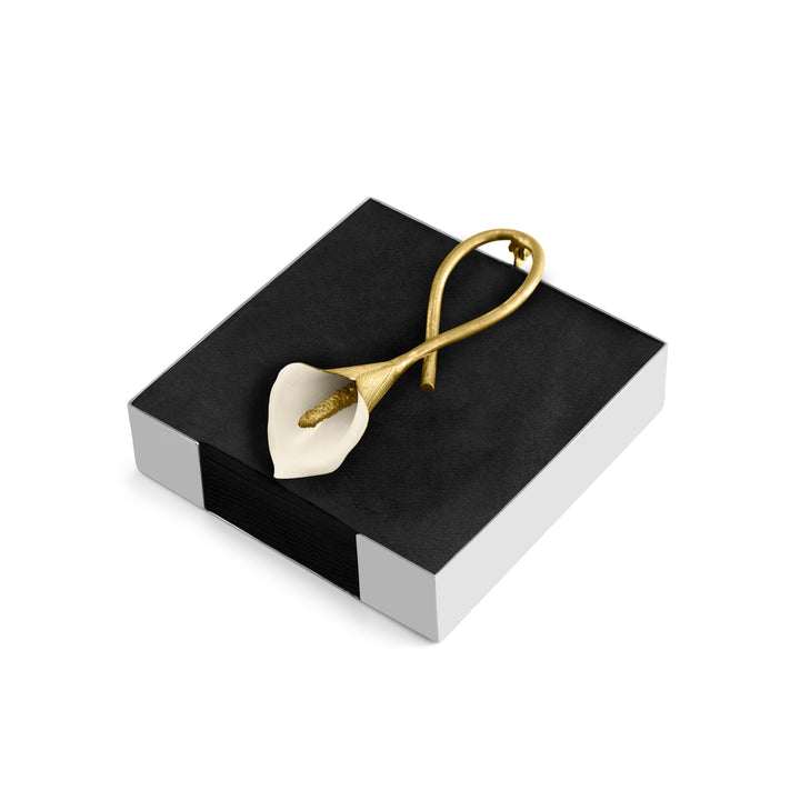 Calla Lily Cocktail Napkin Holder