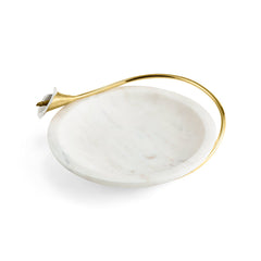 Calla Lily Marble Dish