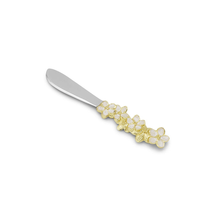 Cherry Blossom Small Cheese Board W/ Knife