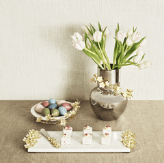 Cherry Blossom Small Cheese Board W/ Knife
