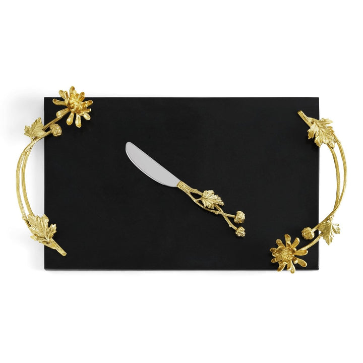 Dahlia Cheeseboard With Knife