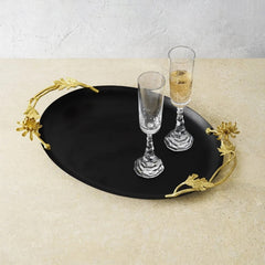 Dahlia Oval Tray