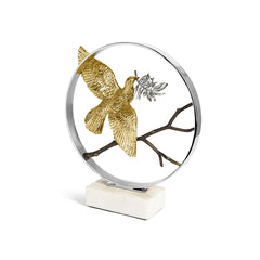 Dove 14" Moon Gate Sculpture