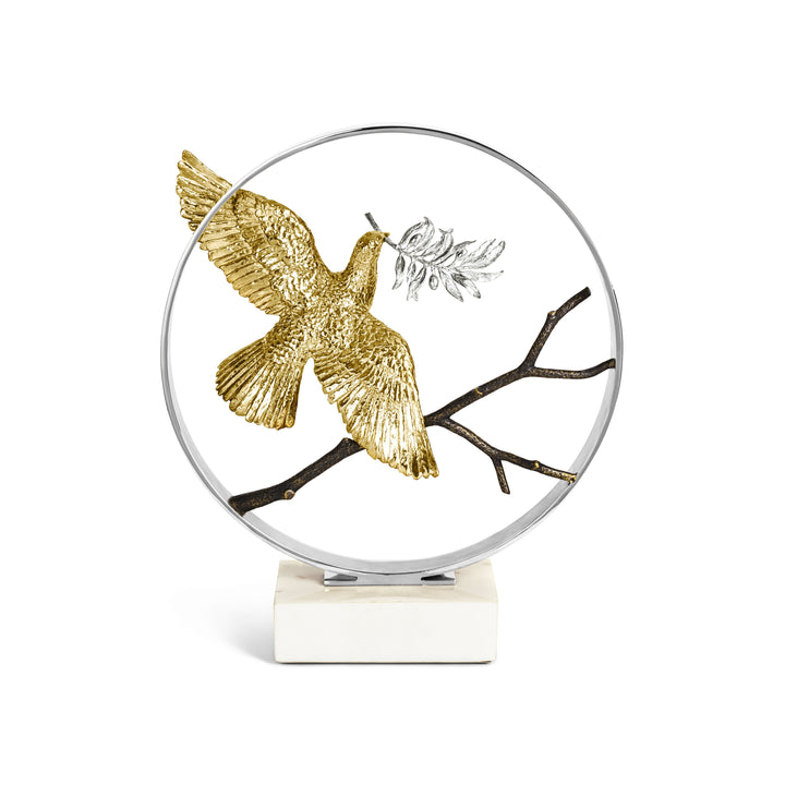 Dove 14" Moon Gate Sculpture