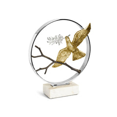 Dove 14" Moon Gate Sculpture