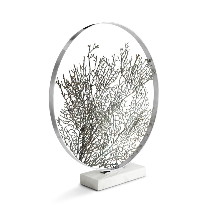 Fan Coral 32" Moon Gate Sculpture
