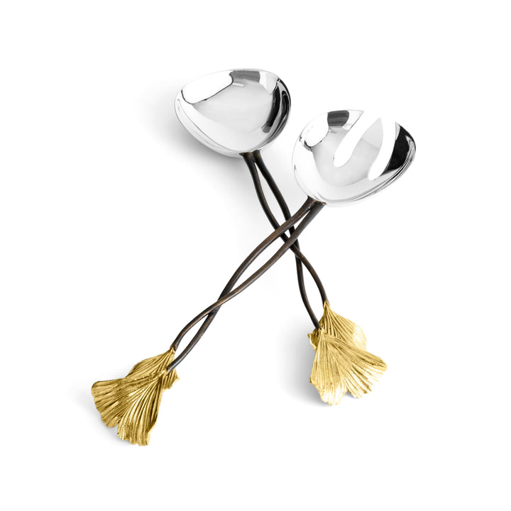 Golden Ginkgo Serving Set