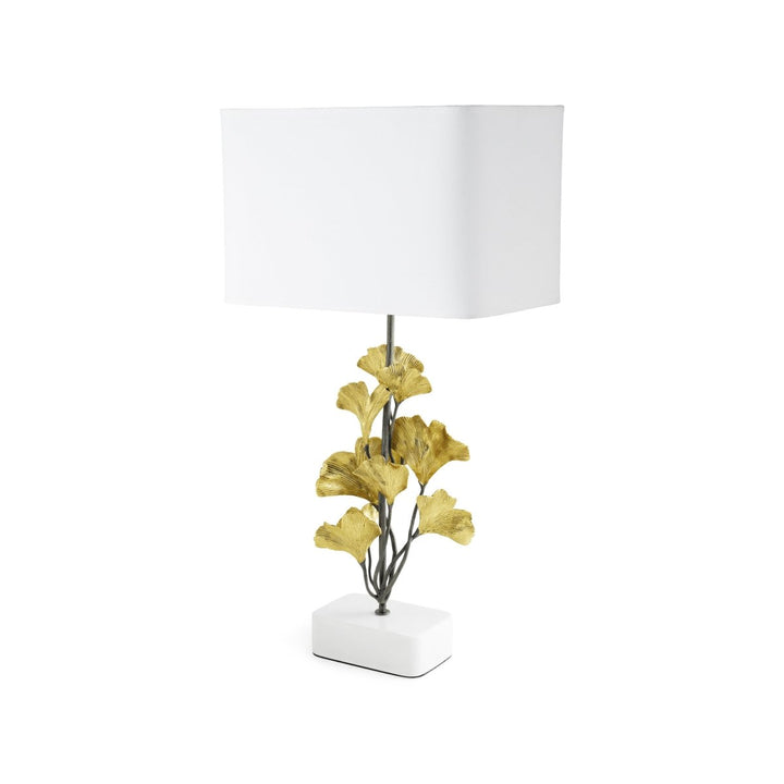 Golden Ginkgo Table Lamp