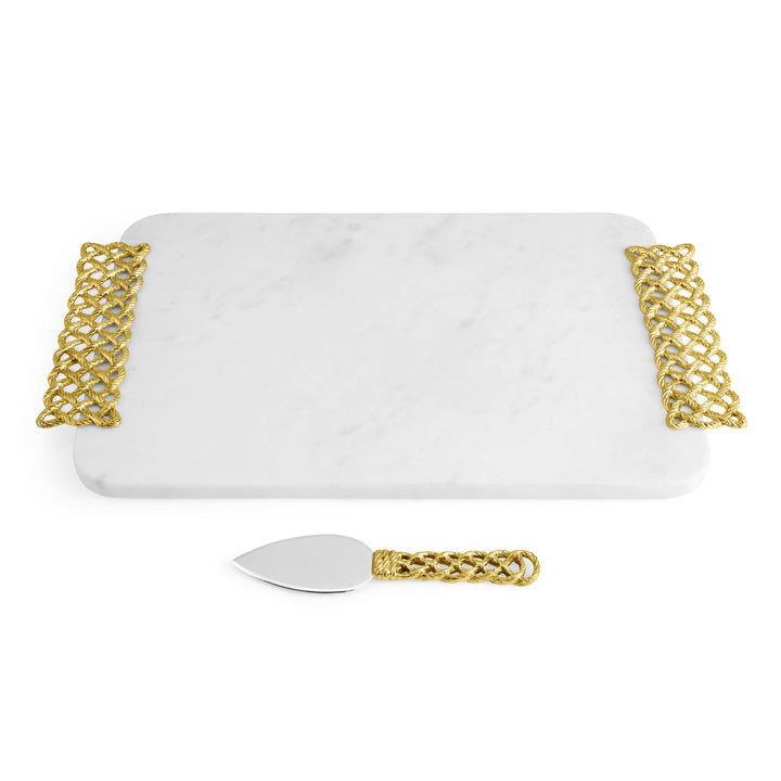 Love Knot Cheese Board With Spreader