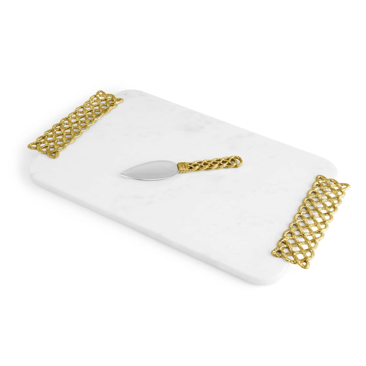 Love Knot Cheese Board With Spreader