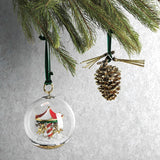 Merry Go Round Snowglobe Ornament