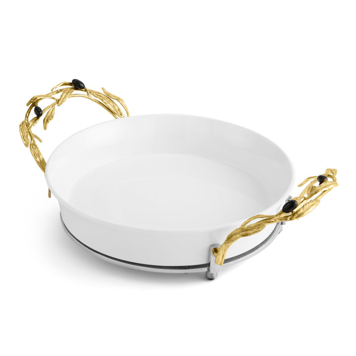 Olive Branch Pie Dish