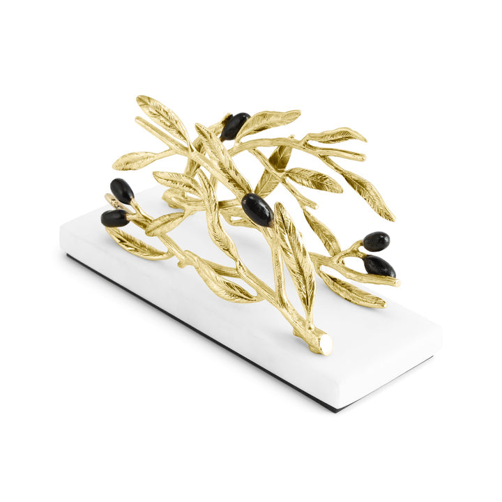 Olive Branch Vertical Napkin Holder