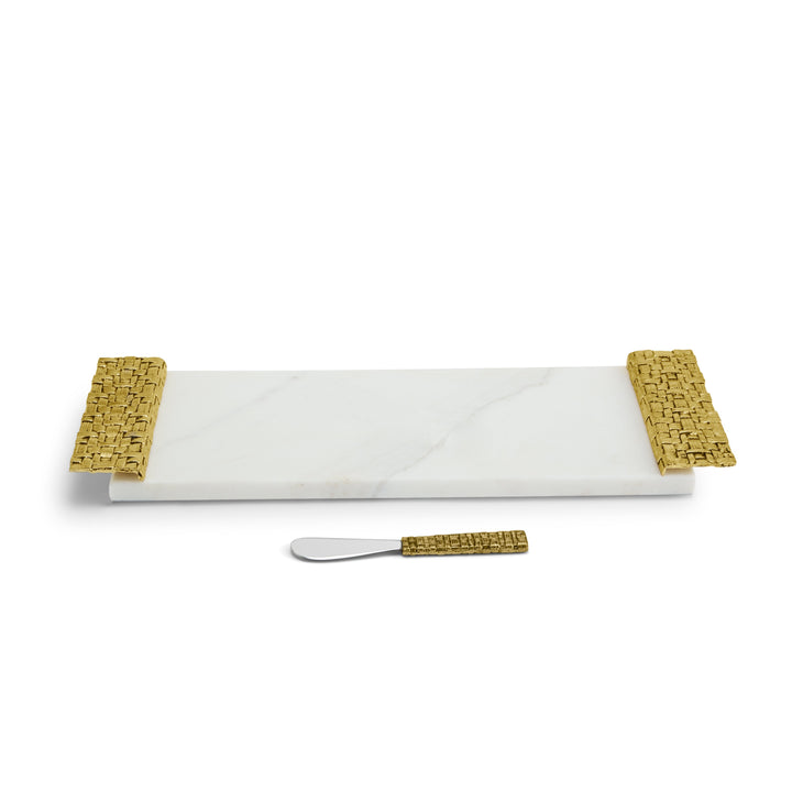 Palm Cheese Board W/ Spreader