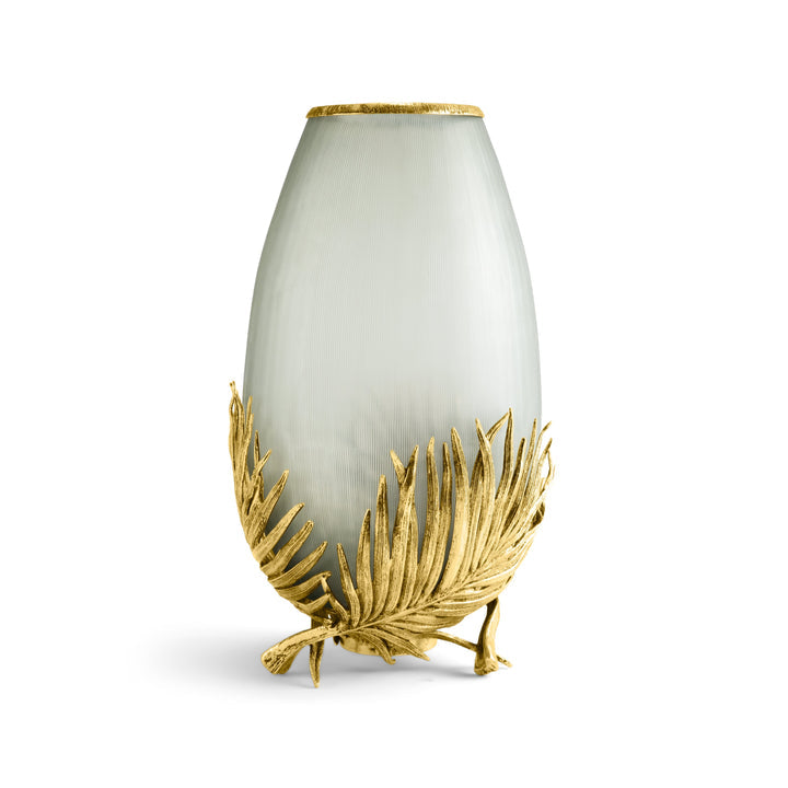 Palm Medium Glass Vase