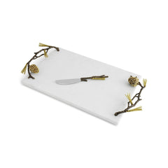 Pine Cone Cheeseboard With Knife