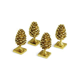 Pine Cone Place Card Holder Set