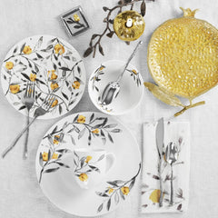 Pomegranate Dinnerware - 4 Piece Set