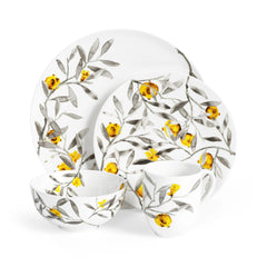 Pomegranate Dinnerware - 4 Piece Set