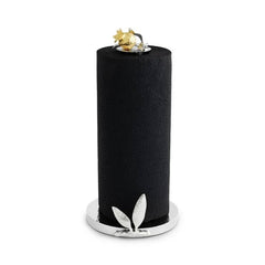 Pomegranate Silver And Gold Paper Towel Holder