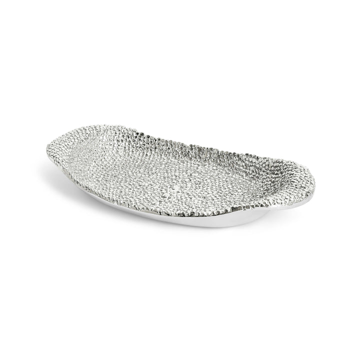 Shagreen Double Dish With Tray