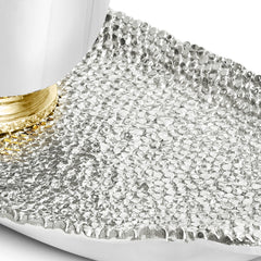 Shagreen Double Dish With Tray