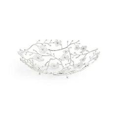 Silver Orchid Basket