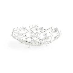 Silver Orchid Basket