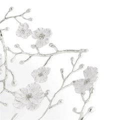 Silver Orchid Basket