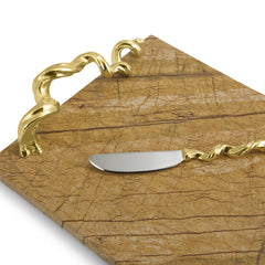 Vine Extra Large Cheese Board W/ Knife