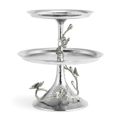 White Orchid 2-tier Etagere