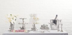 White Orchid 2-tier Etagere
