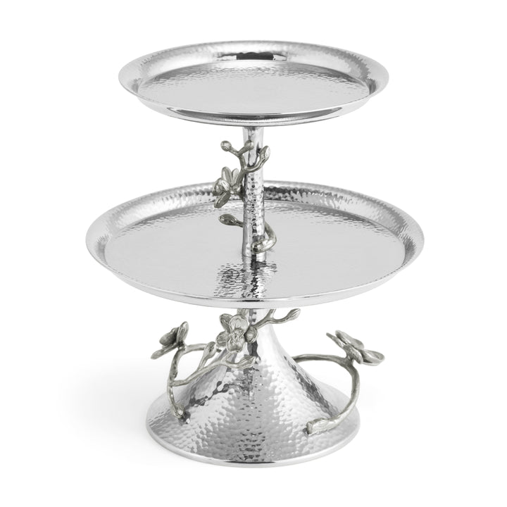 White Orchid 2-tier Etagere