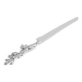 White Orchid Bread Knife