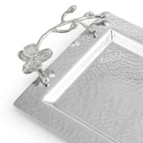 White Orchid Vanity Tray