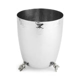 White Orchid Waste Basket