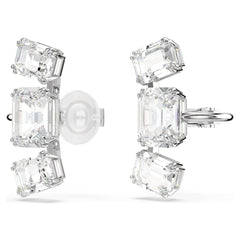 Millenia Clip Earrings White - LAST IN STOCK