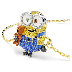 Minions Bob bracelet Pavé, Multicolored, Gold-tone plated