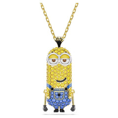 Minions Kevin pendant Pavé, Multicolored, Gold-tone plated