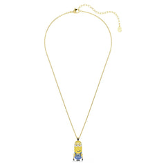 Minions Kevin pendant Pavé, Multicolored, Gold-tone plated