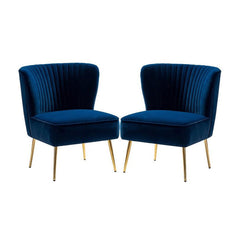 Mohan Side Chair Blue RENTAL