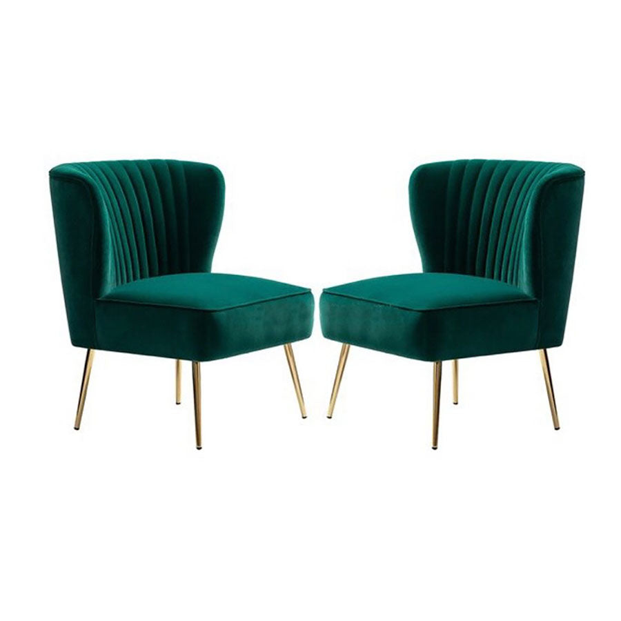Mohan Side Chair Green RENTAL