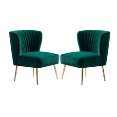 Mohan Side Chair Green RENTAL